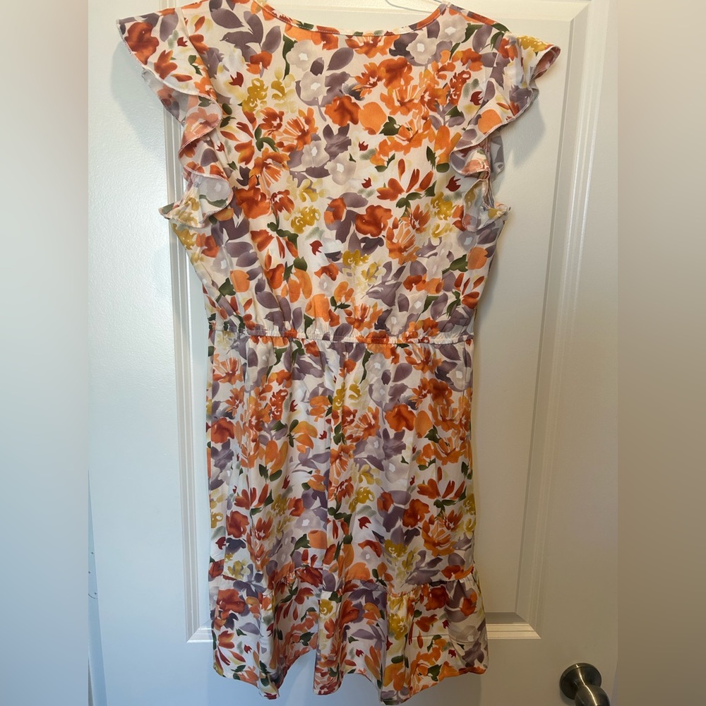 Floral Ruffled Dress - Picture 4 of 5